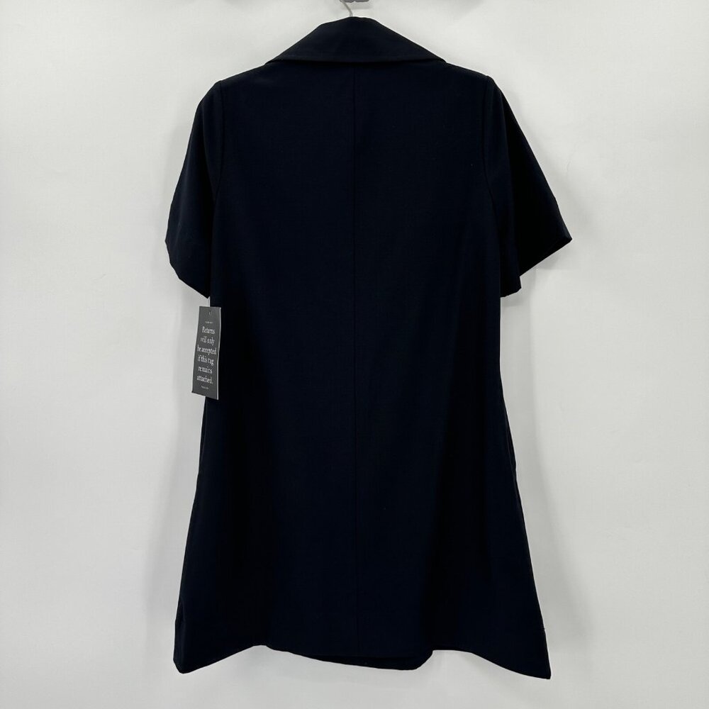 Tuckernuck Midnight Blue Scout Dress sz XS NWT Short Sleeve Shift Mini Collared - Picture 9 of 9